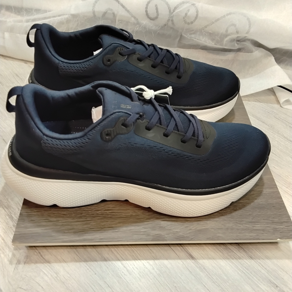 NEW Revitalign Men's GAIA Navy Blue Ortho Stretch Breathable Mesh Shoe SIZE 11.5 - Picture 2 of 16